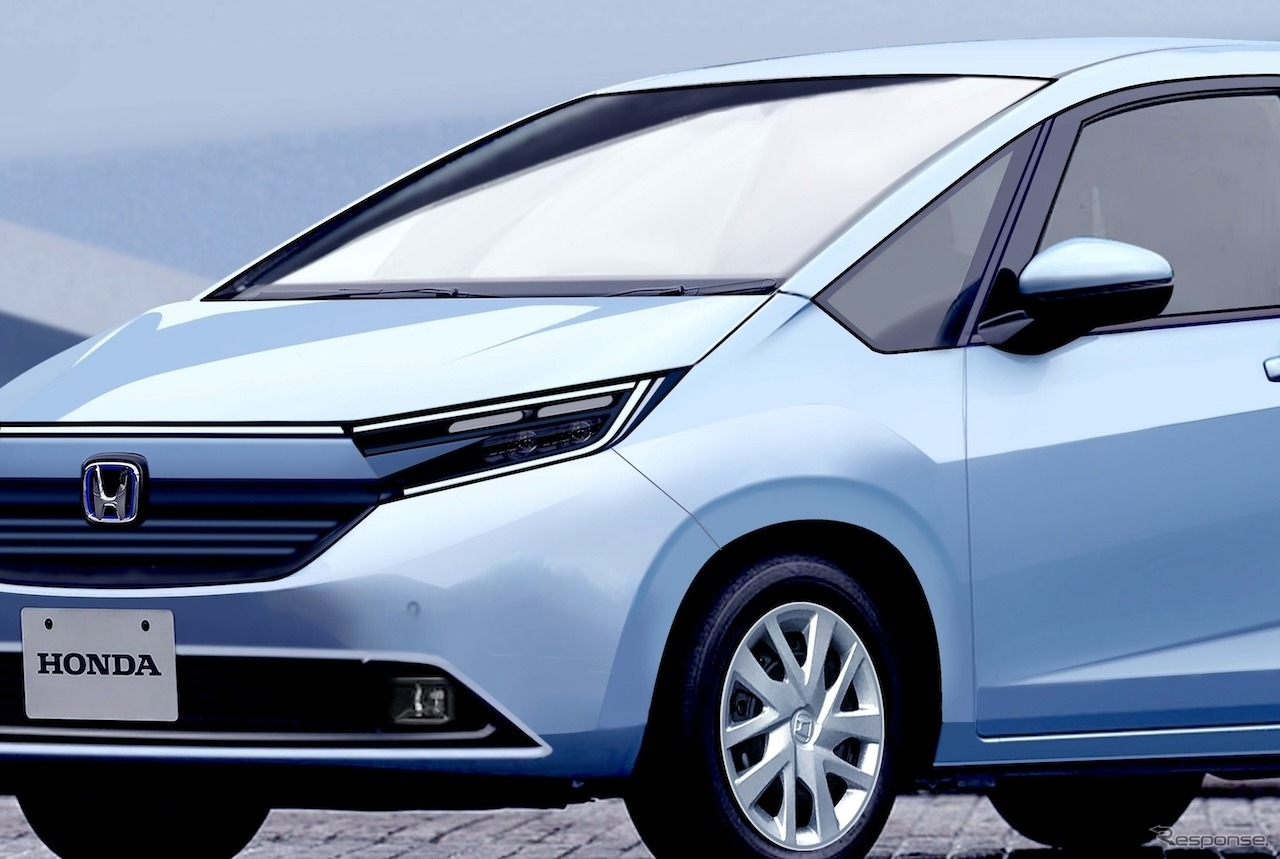 ホンダ フィット 次期型の予想CG
