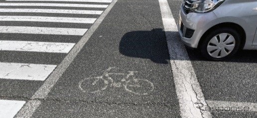 信号機のない横断歩道（イメージ）