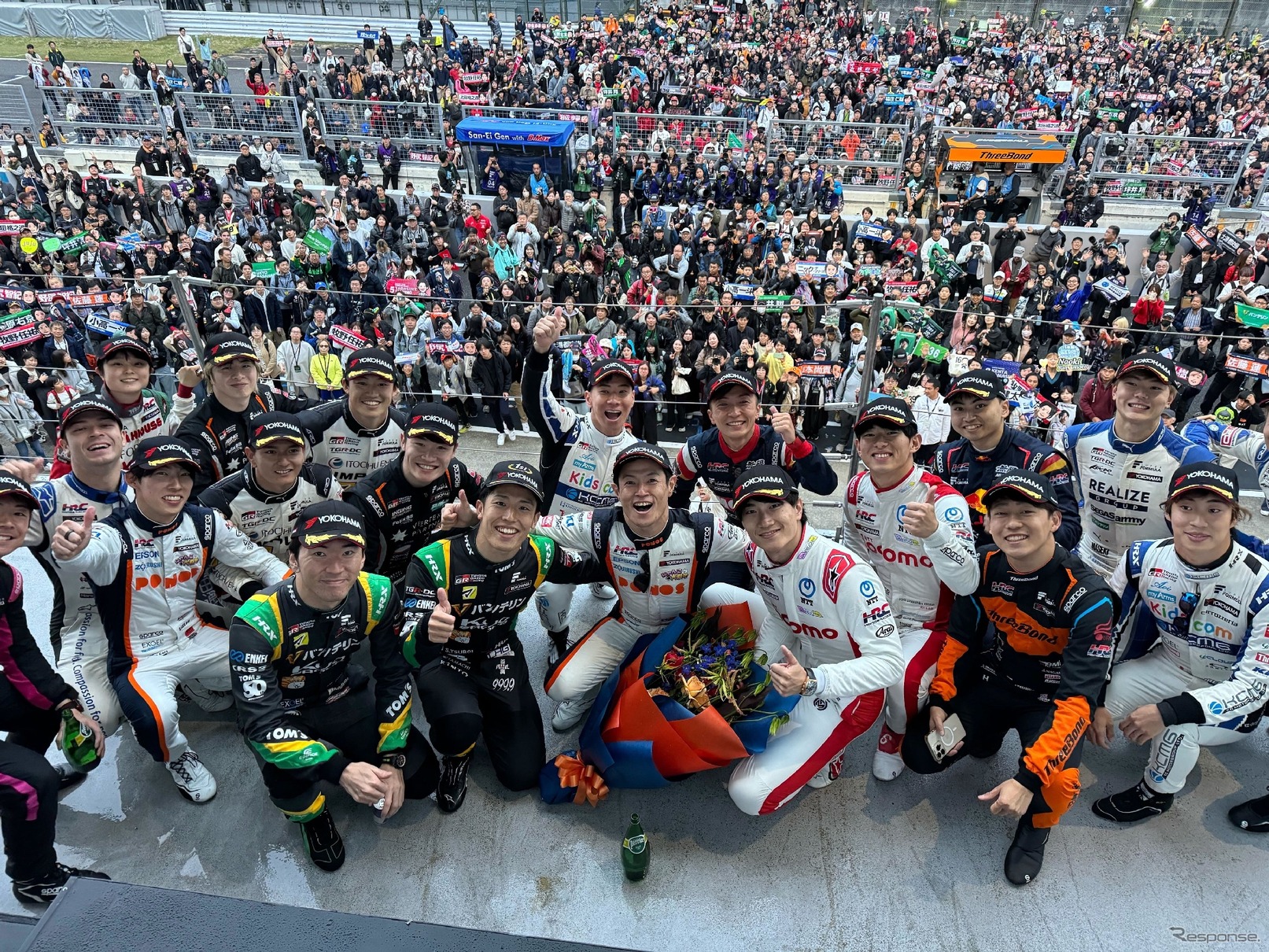 今シーズンの観客来場者数は20万9600人に達し2013年のSUPER FORMULA発足以来過去最高を記録