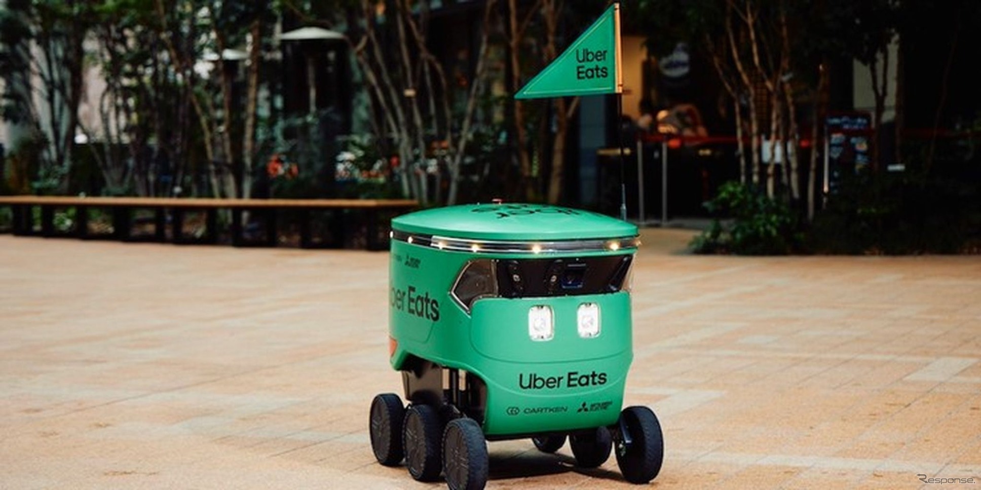 Uber Eatsのデリバリーロボット