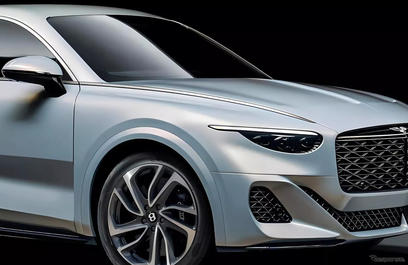 ベントレー コンパクトSUV 予想CG