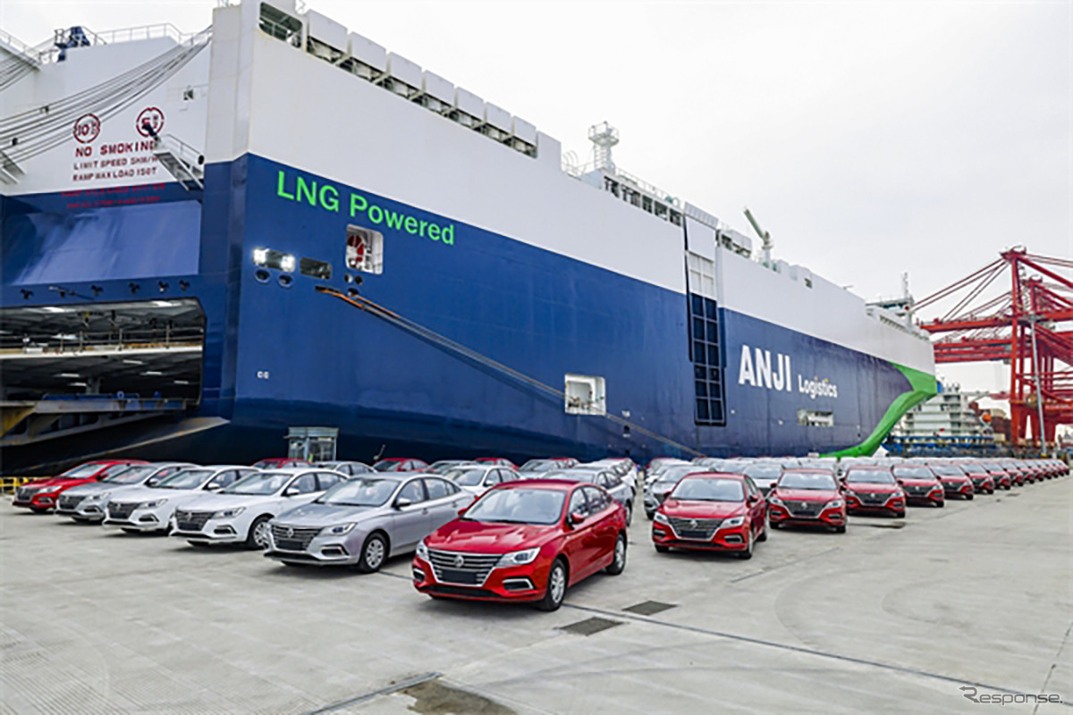 中国の上海汽車（SAIC Motor）が海通太倉自動車ターミナルを中国江蘇省の太倉港で開業