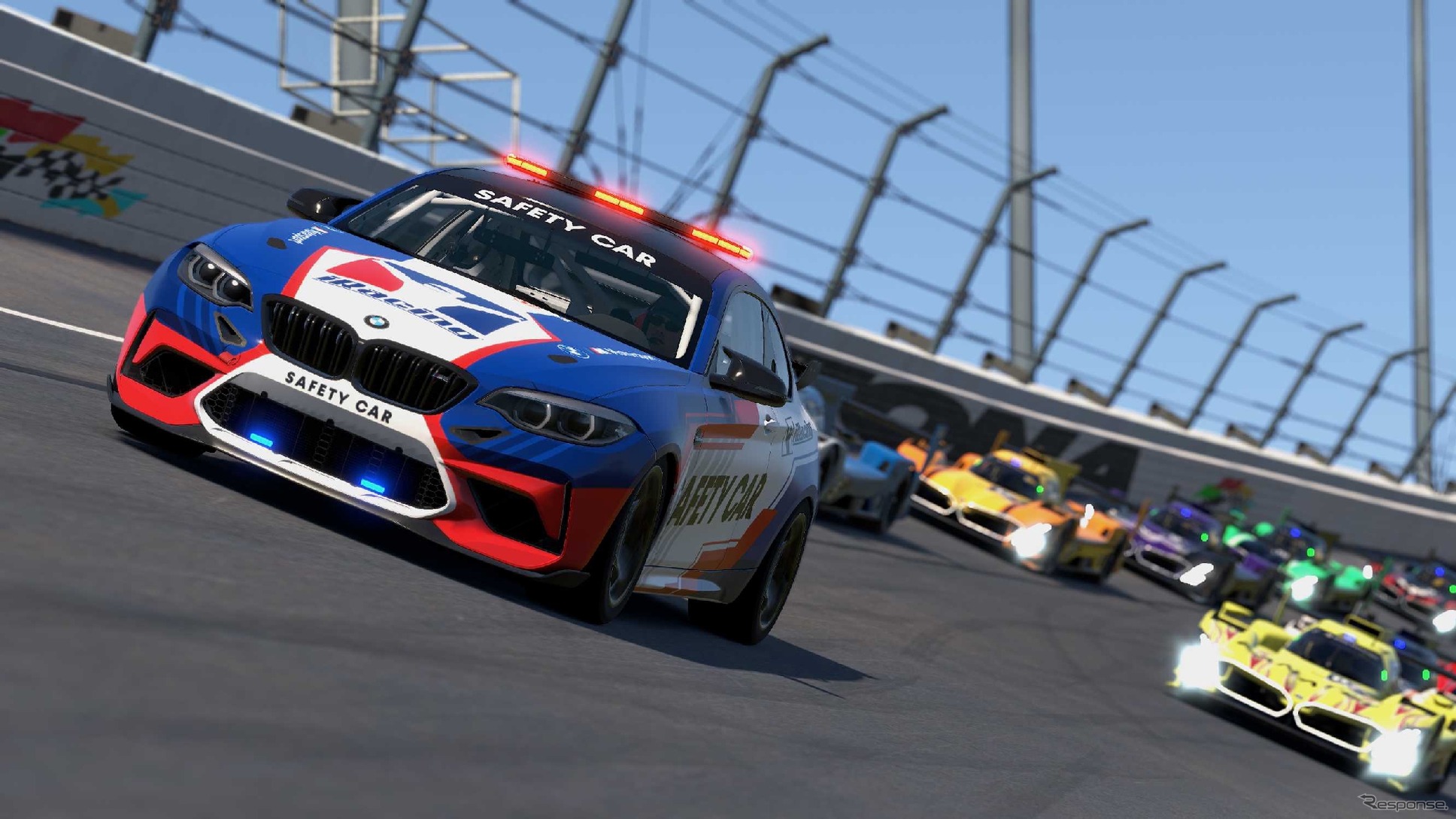 BMW『M2 CSレーシング』 仮想レース「iRacing」のペースカーに起用