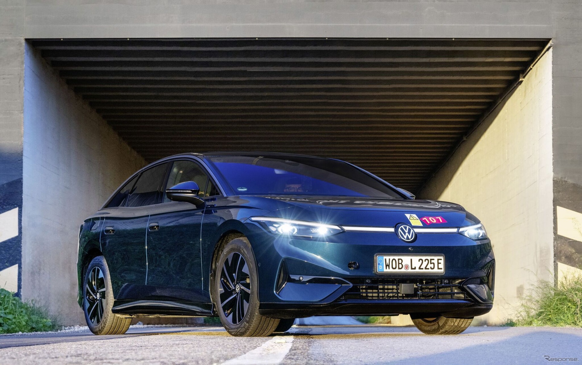 1回の充電で941kmの走行に成功したVW『ID.7 Pro S』