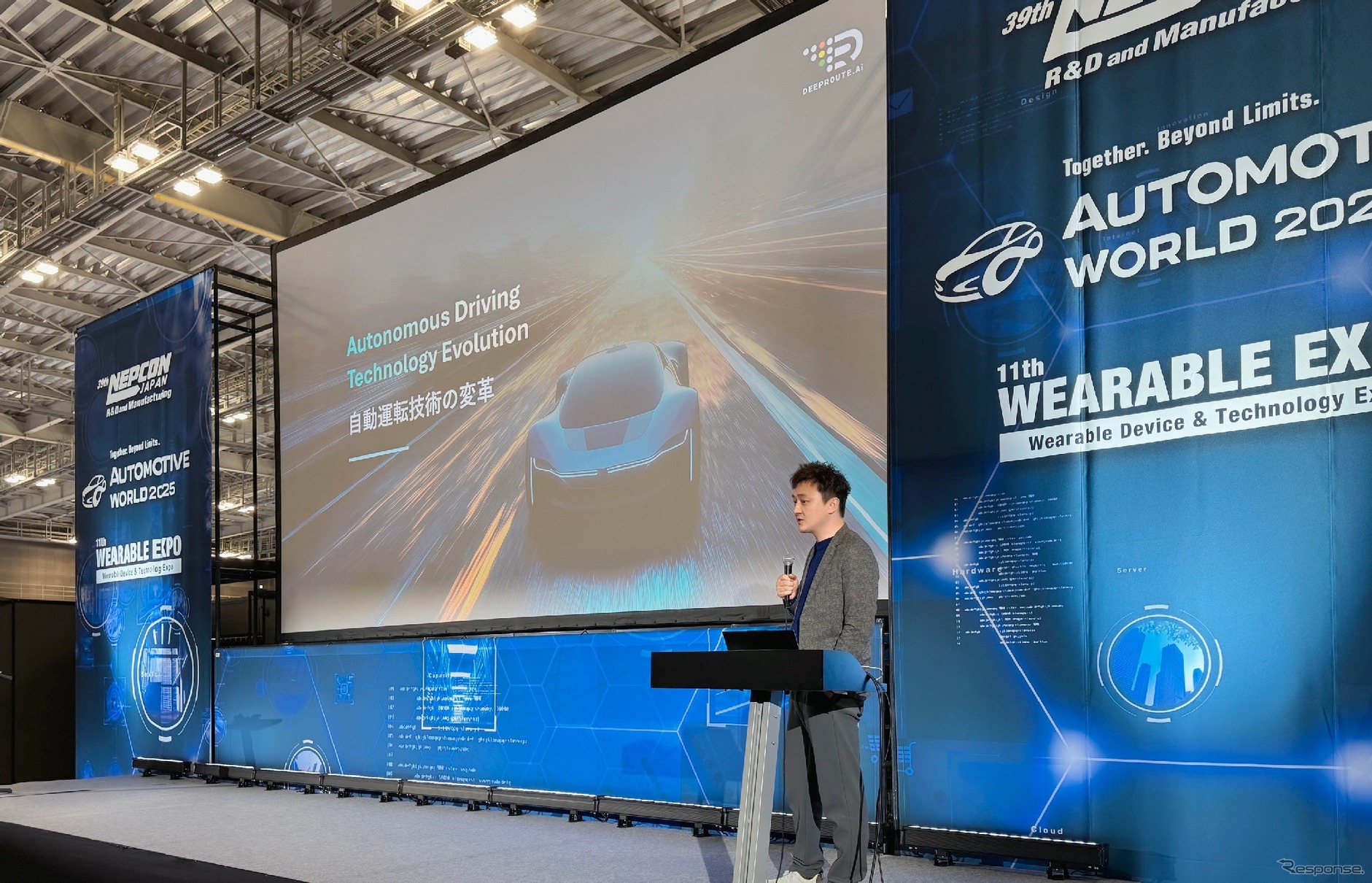 中国DeepRoute.aiが自動運転技術を日本初公開