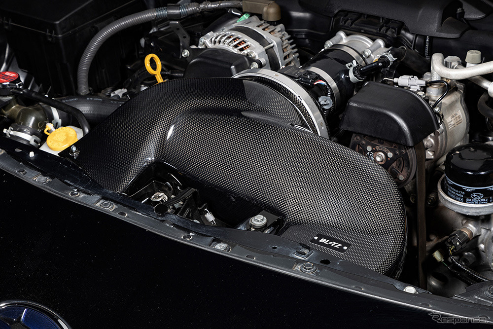 ブリッツの『86/BRZ』（ZN6/ZC6）用カーボンインテークシステム