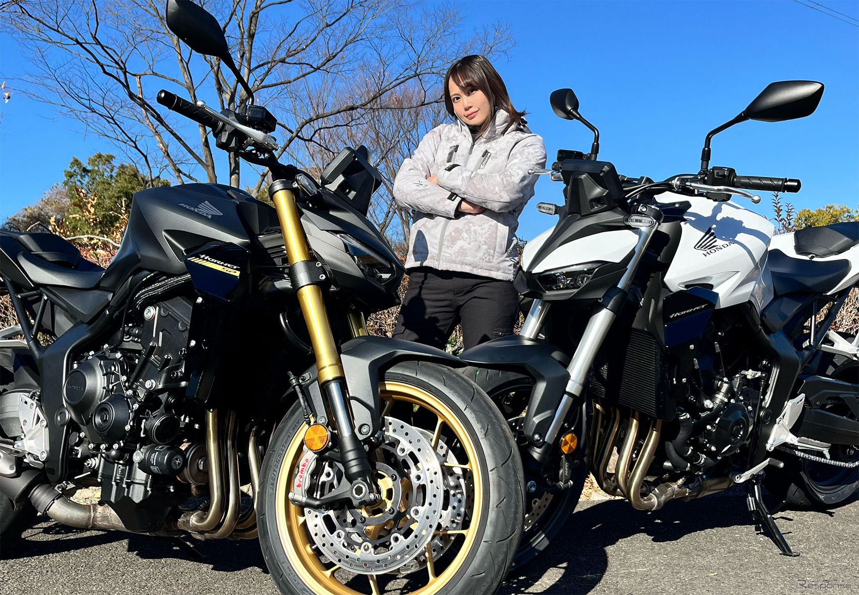 ホンダ CB1000ホーネット＆SPと小鳥遊レイラ