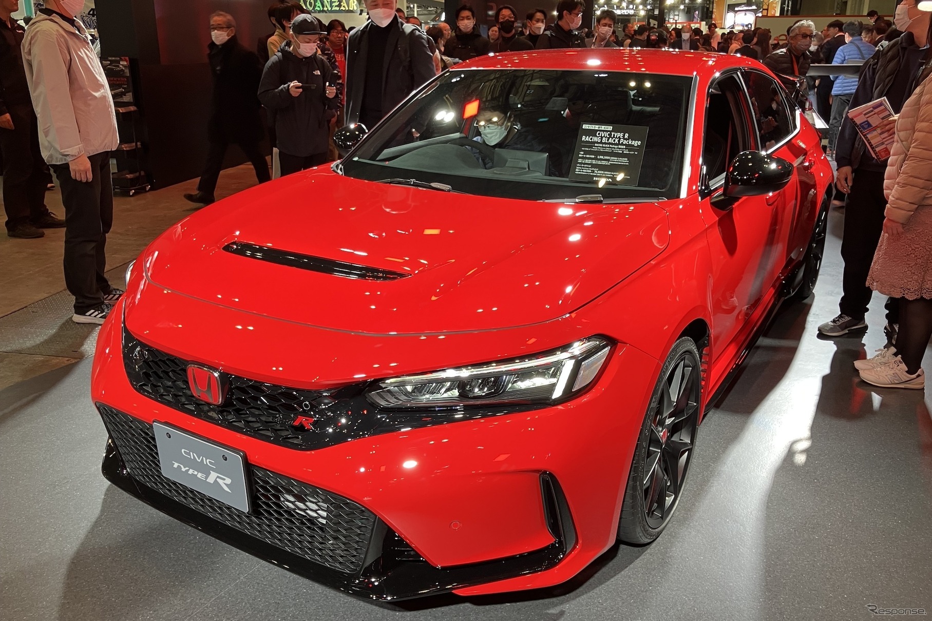 シビックタイプRレーシングブラック・パッケージ（東京オートサロン2025）