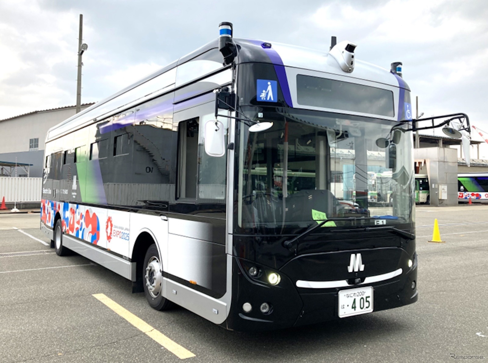 大阪メトロが大阪・関西万博 2025で国内初の一般道でのレベル4大型EVバス自動運転へ