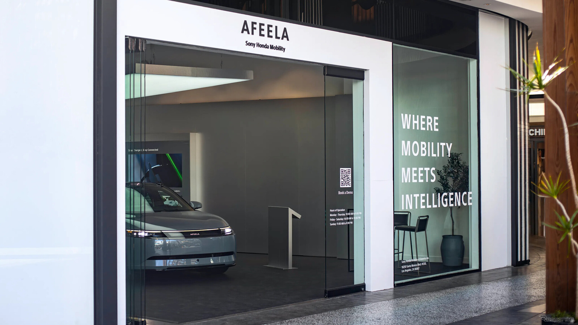 ソニー・ホンダモビリティが米国初の「AFEELA Studio」をロサンゼルスに開業