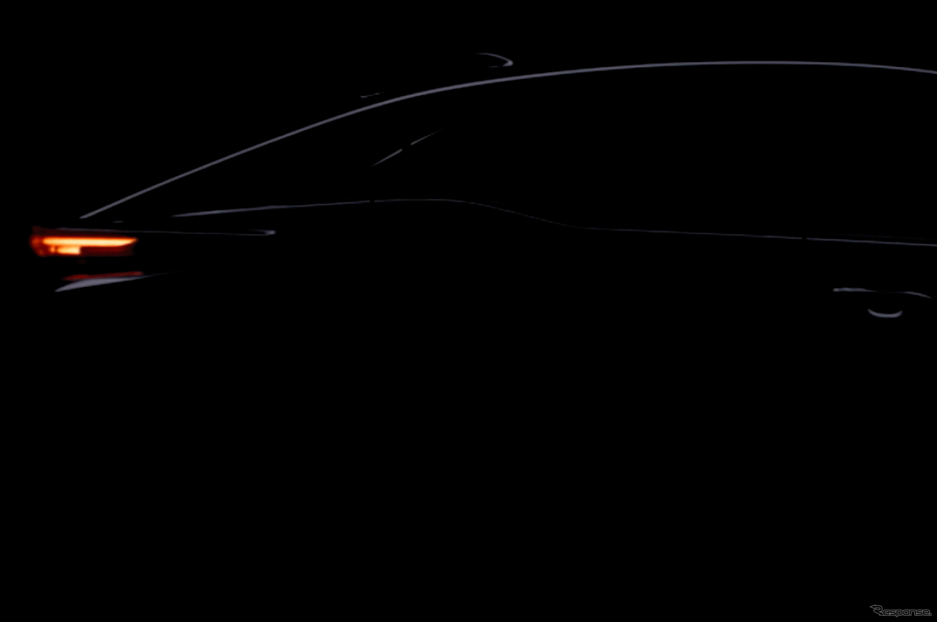 トヨタの新型EVのティザー