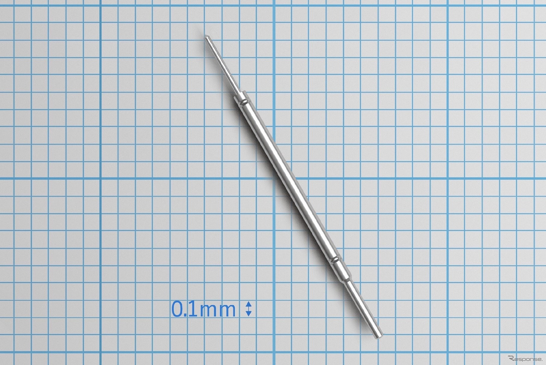 ヨコオが開発した世界最小の半導体検査用プローブ