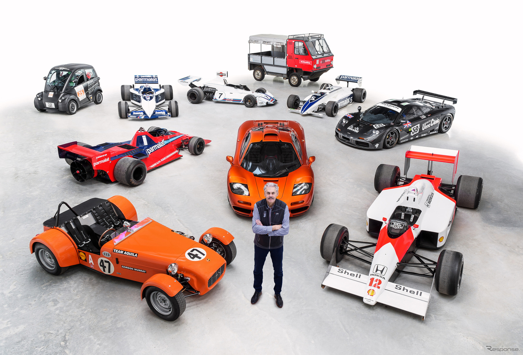 ゴードン・マレー氏の車両設計が60周年