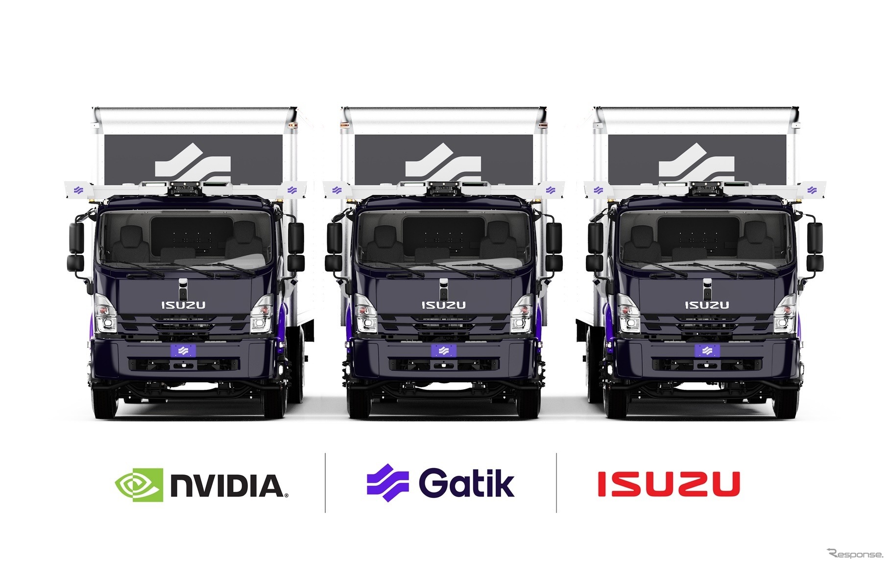 米国の自動運転技術企業のガティック（Gatik）がいすゞ自動車、NVIDIAと提携