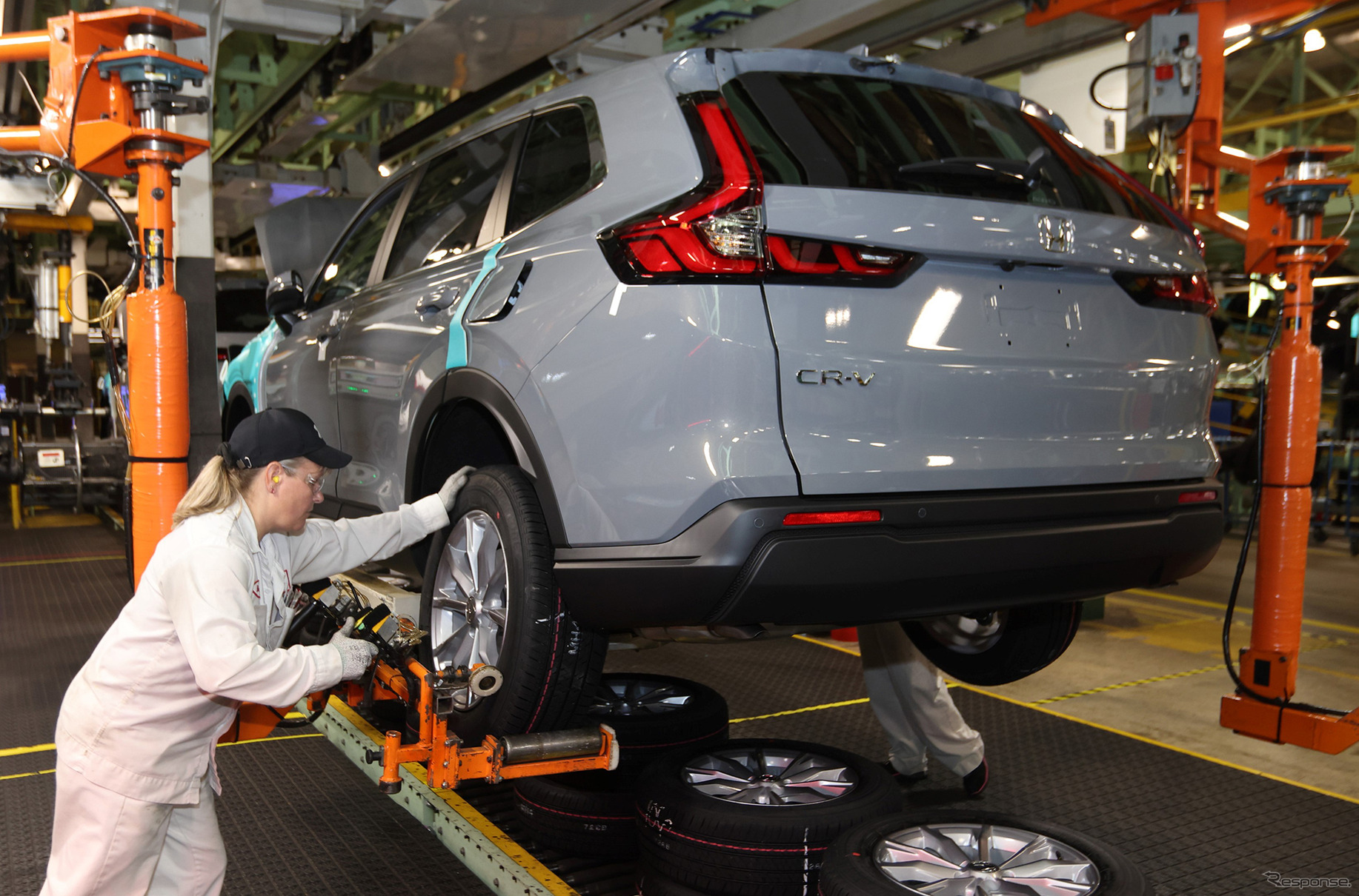 カナダ工場で生産されるホンダ 『CR-V』（参考画像）