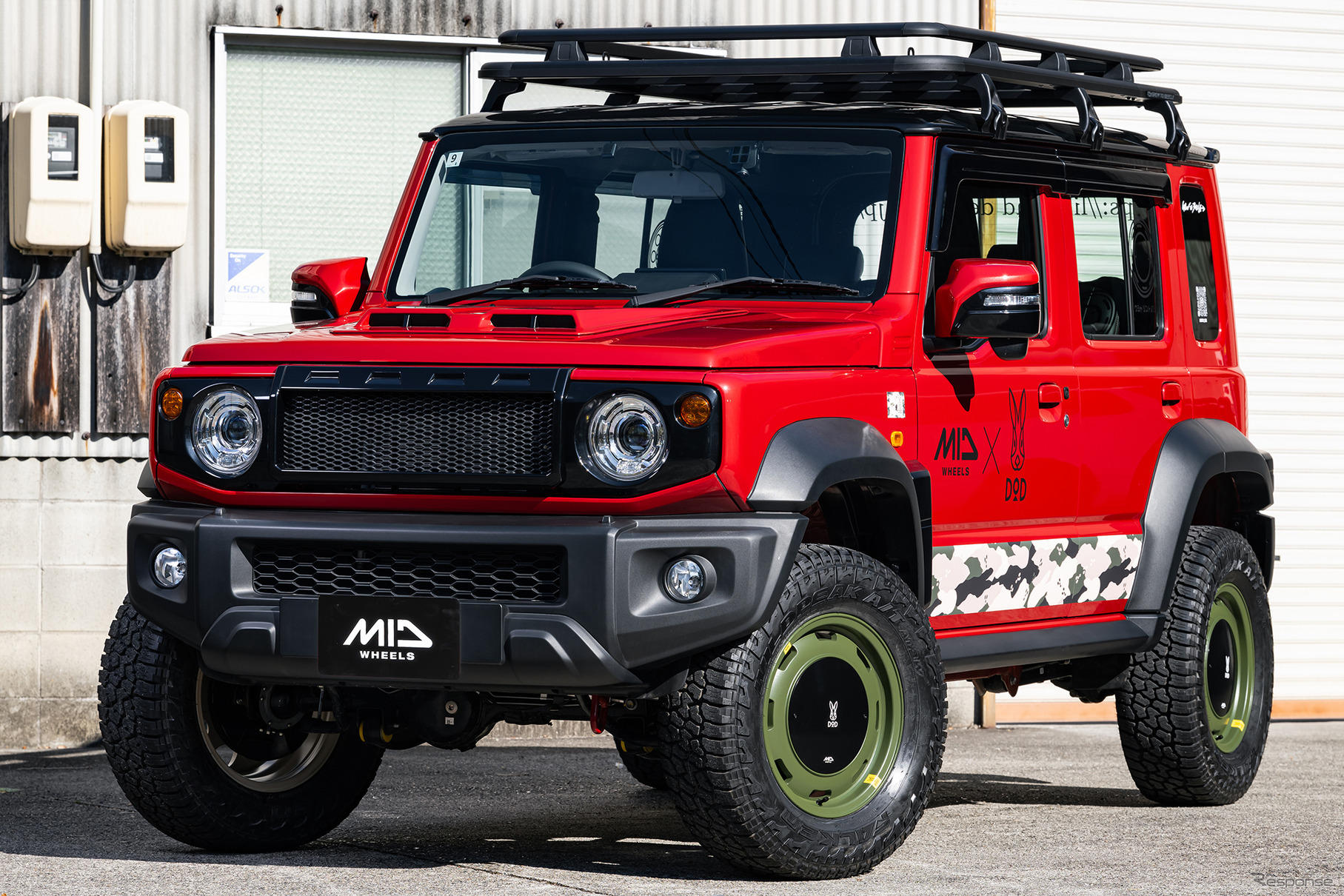 MID×DOD ウシャリントバリ × ジムニー ノマド