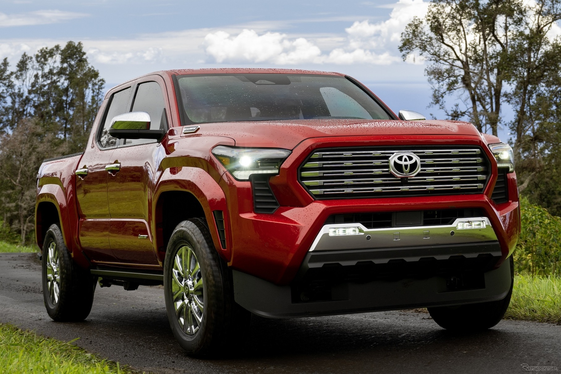 米への輸入車25％追加関税、トヨタは販売価格を当面維持するという。写真はトヨタ タコマ（参考画像）