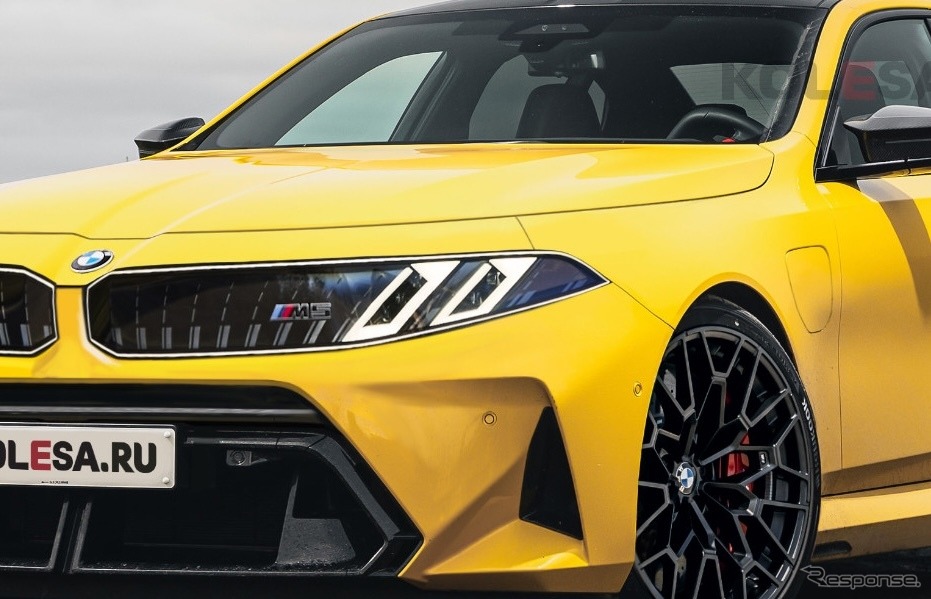 BMW M5セダン 改良新型の予想CG