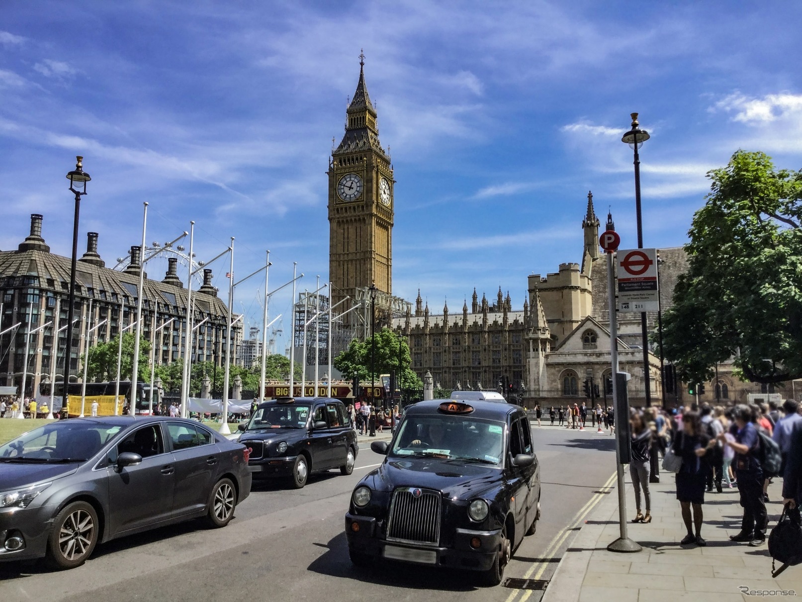 英国、ハイブリッド車とPHEVは2035年まで販売可能に（写真はロンドン）