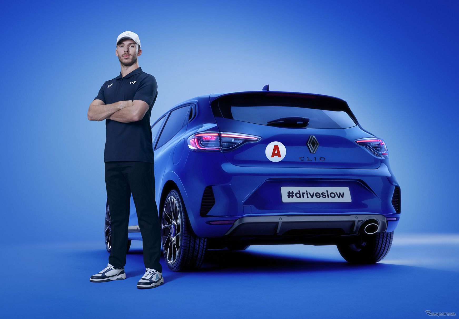 ルノーの若年ドライバーを対象とした安全運転啓発プログラムにF1ドライバー、ピエール・ガスリー選手を起用