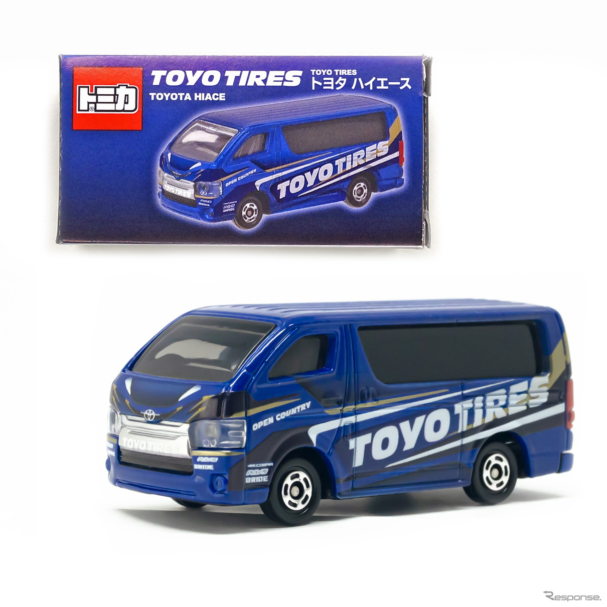 トミカとチーム・トーヨータイヤ・ドリフトがコラボ！ トミカ『TOYO TIRES トヨタ ハイエース』モデルが発売