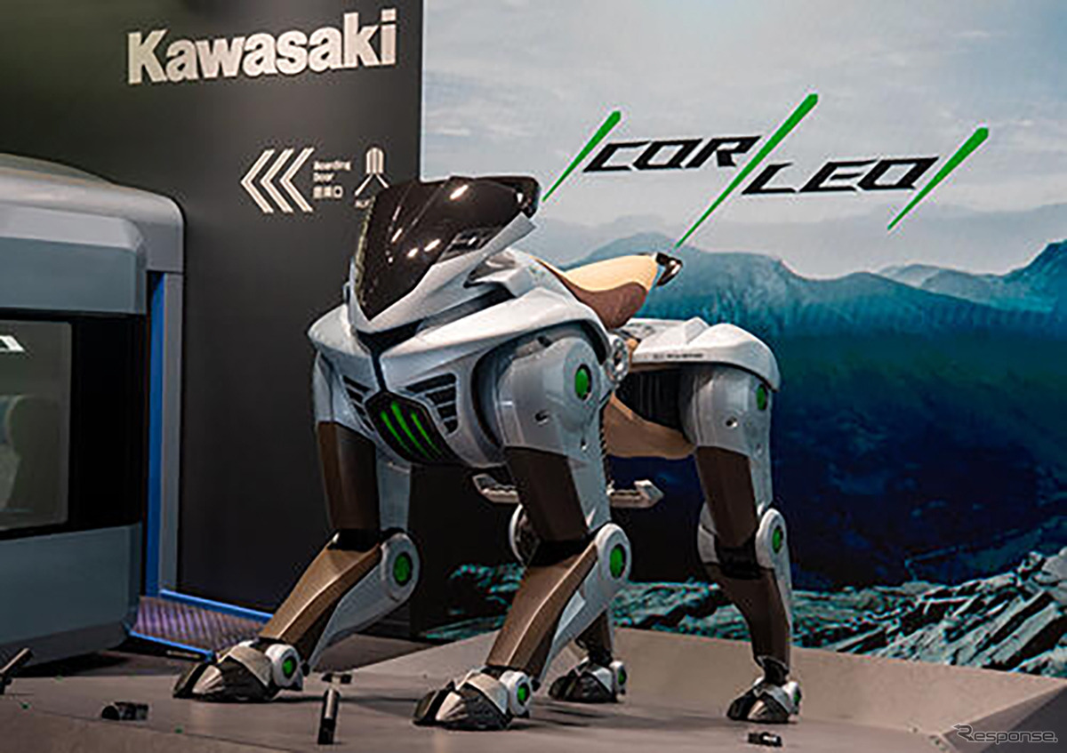 川崎重工が大阪・関西万博で披露する未来の新感覚オフロードパーソナルモビリティ「CORLEO」