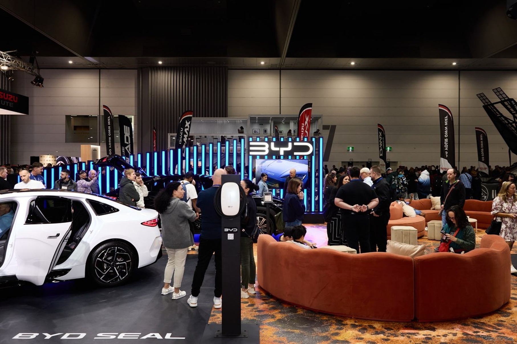BYDがオーストラリアで開幕したメルボルン国際自動車ショーに出展