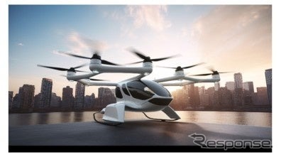 空飛ぶモビリティのモデル図