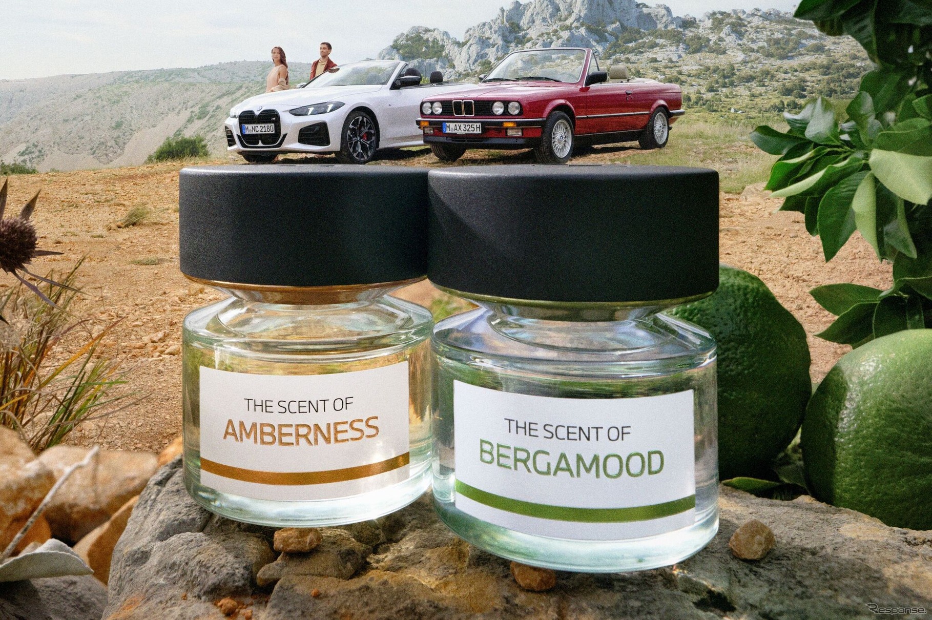 BMWの香水「AMBERNESS」と「BERGAMOOD」