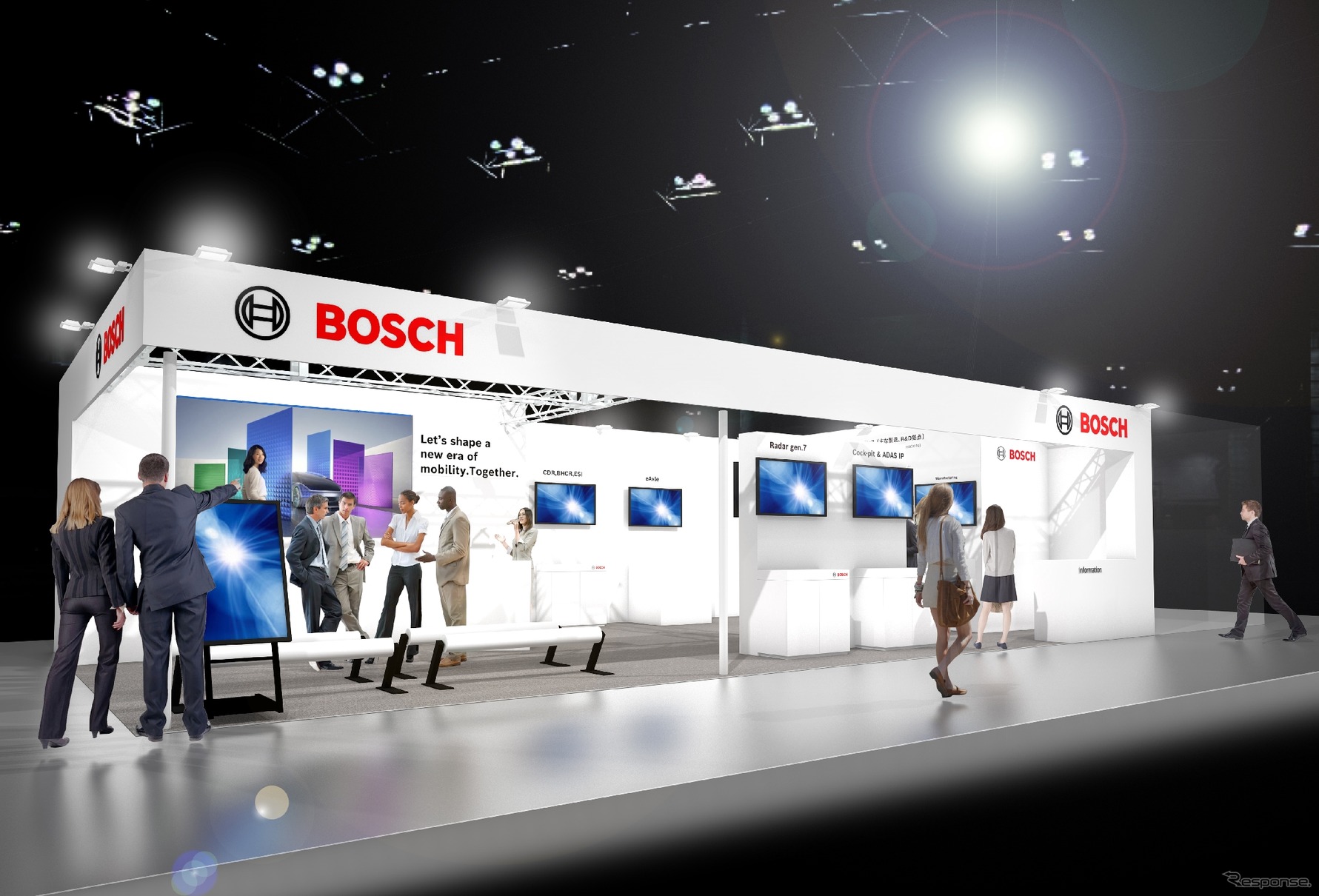 ボッシュの「人とくるまのテクノロジー展2025 YOKOHAMA」ブースイメージ