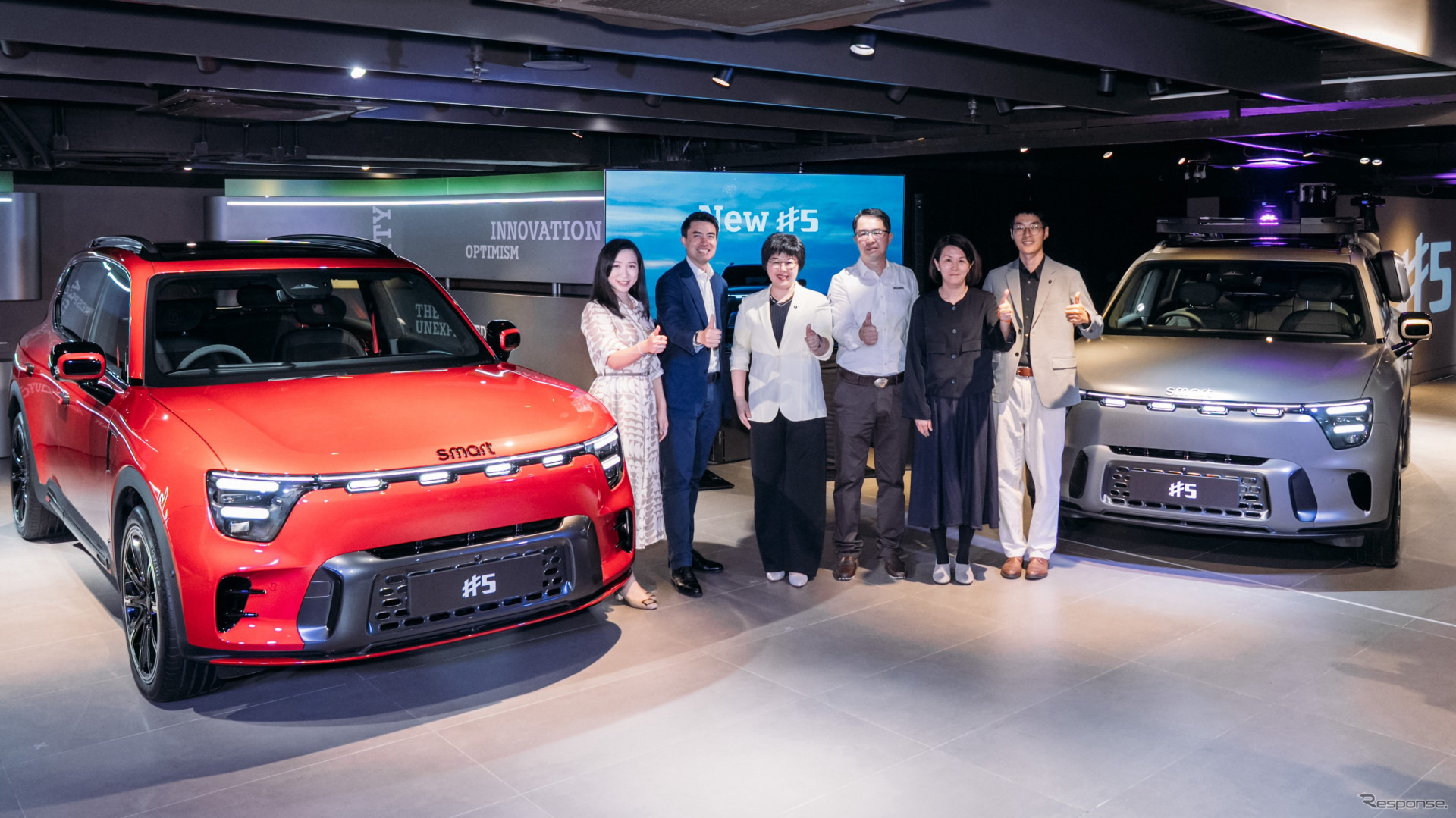 スマートの新型電動SUV『#5』