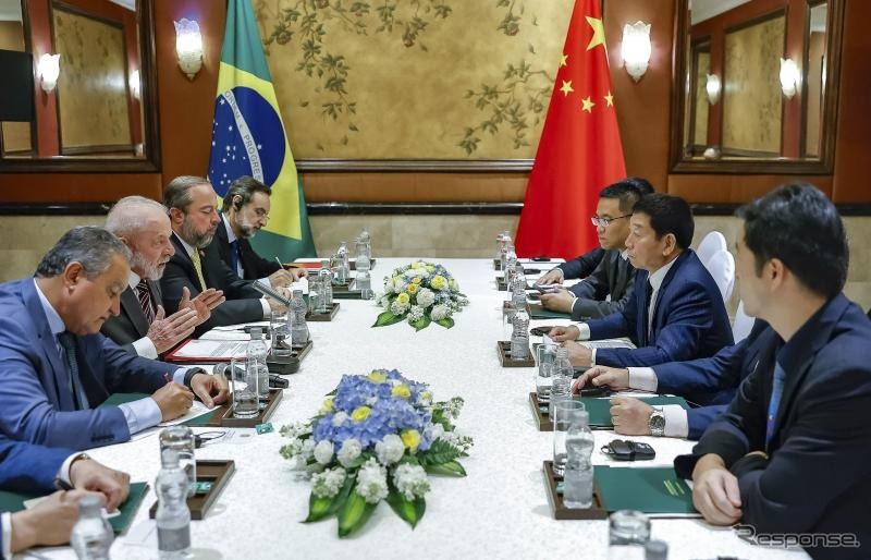 長城汽車（グレートウォール・モーターズ）の魏建軍会長がブラジルのルラ大統領と会談