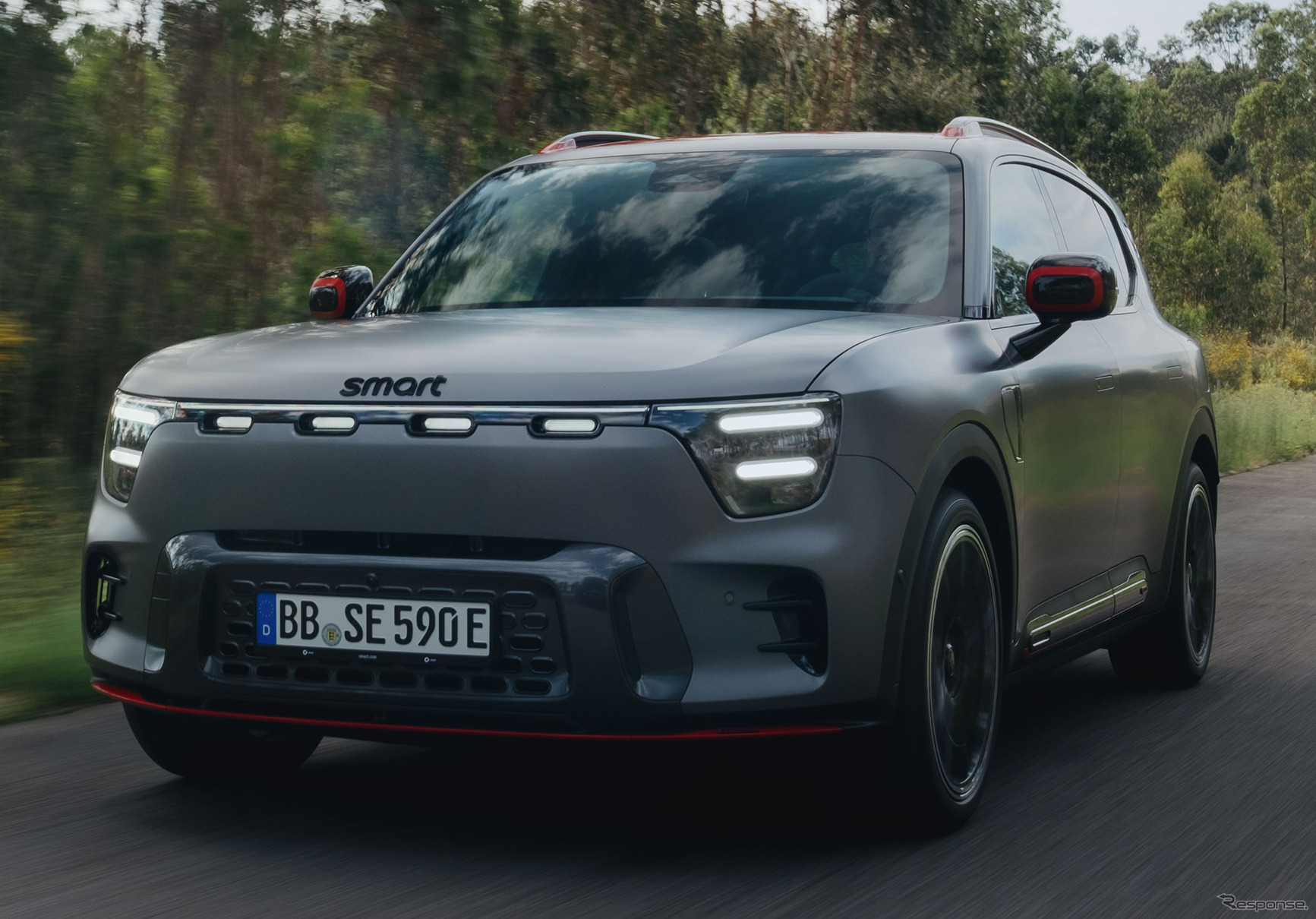 スマートの新型電動SUV『#5』
