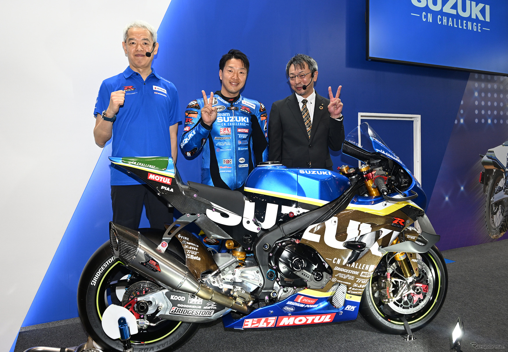 「チームスズキCNチャレンジ」2年目の鈴鹿8耐挑戦を最前線で応援！