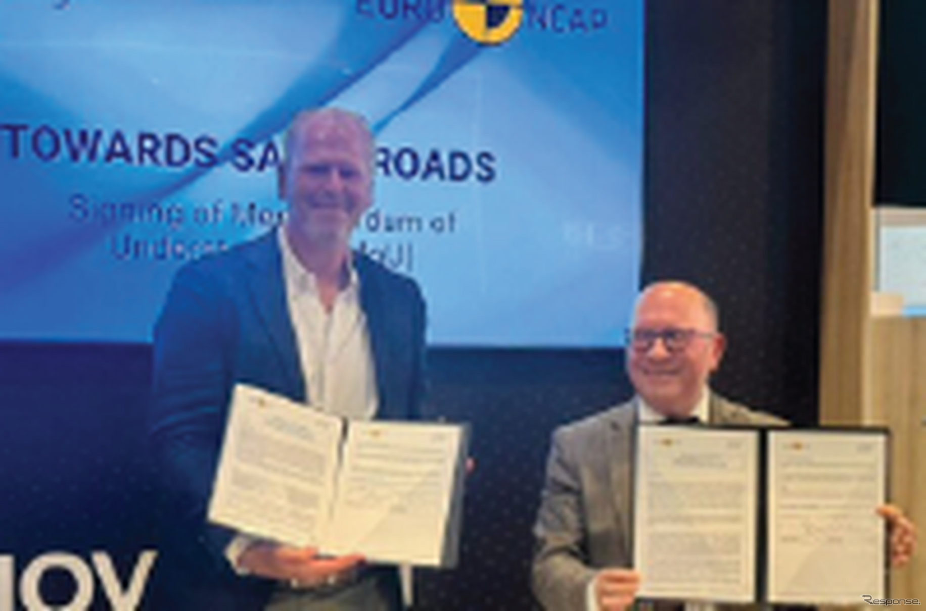 ユーロNCAPが第16回ITS欧州会議において、道路安全データ機構（DFRS）と覚書を締結