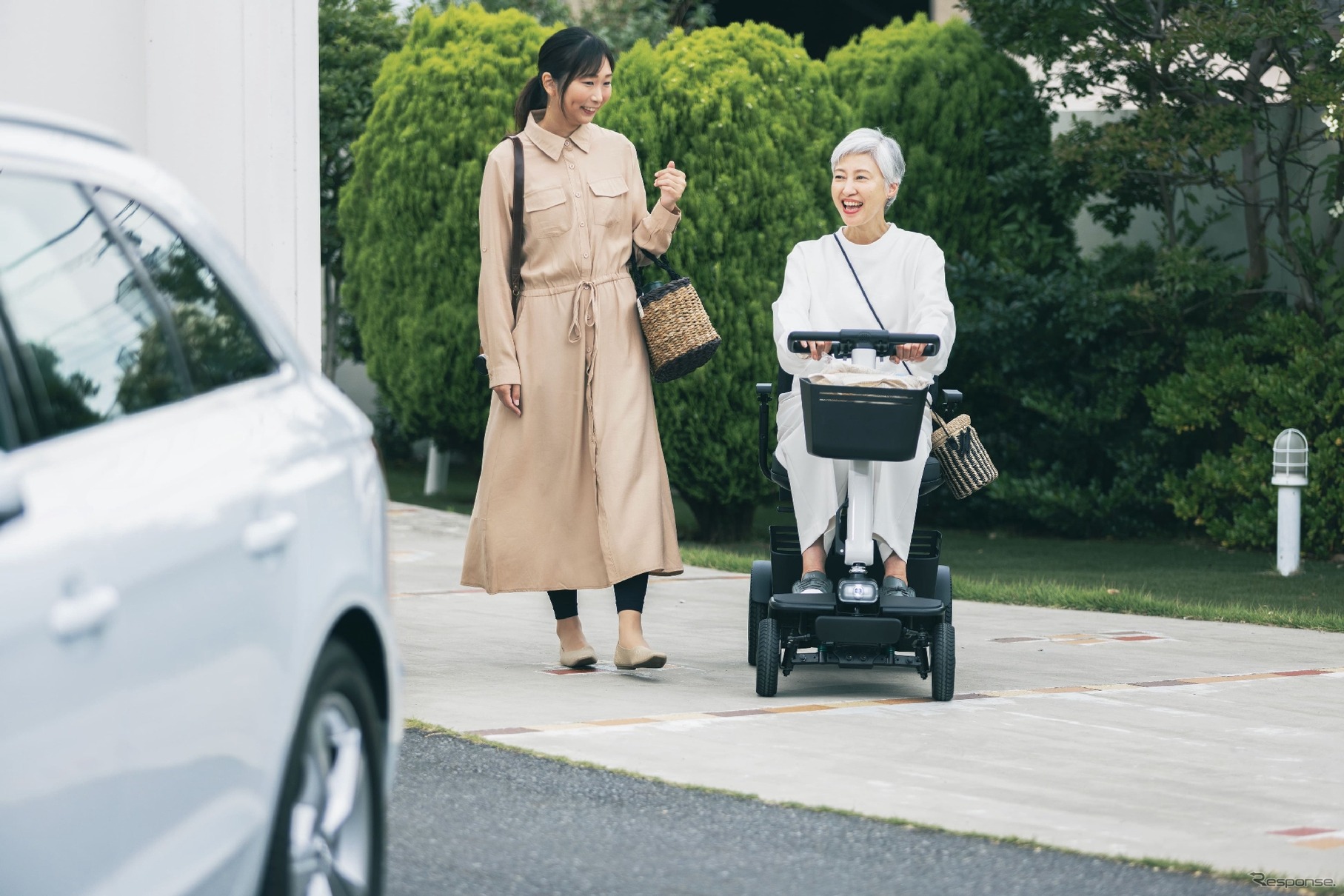 WHILLの近距離モビリティ