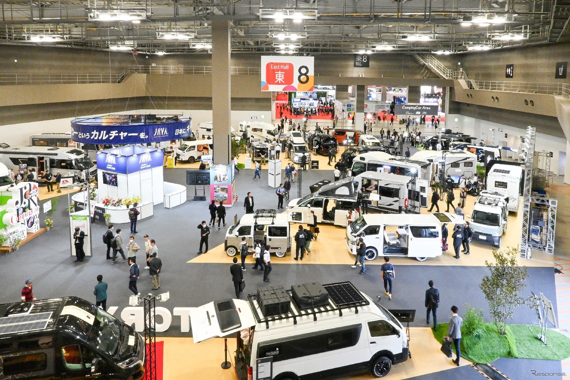 「JAPAN MOBILITY SHOW 2024キャンピングカーゾーン by JRVA」