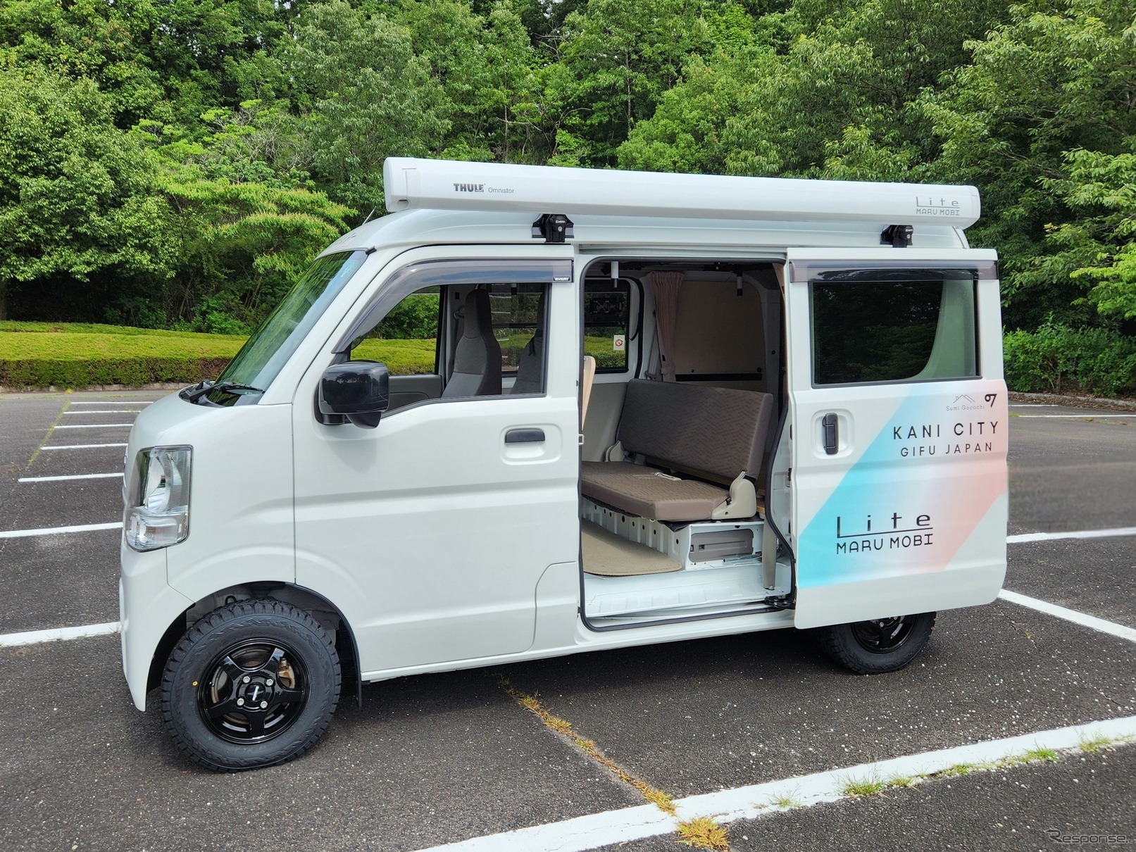 軽自動車（スズキ・エブリイ）をベースとした多機能車両「MARU MOBI Lite（マルモビライト）」