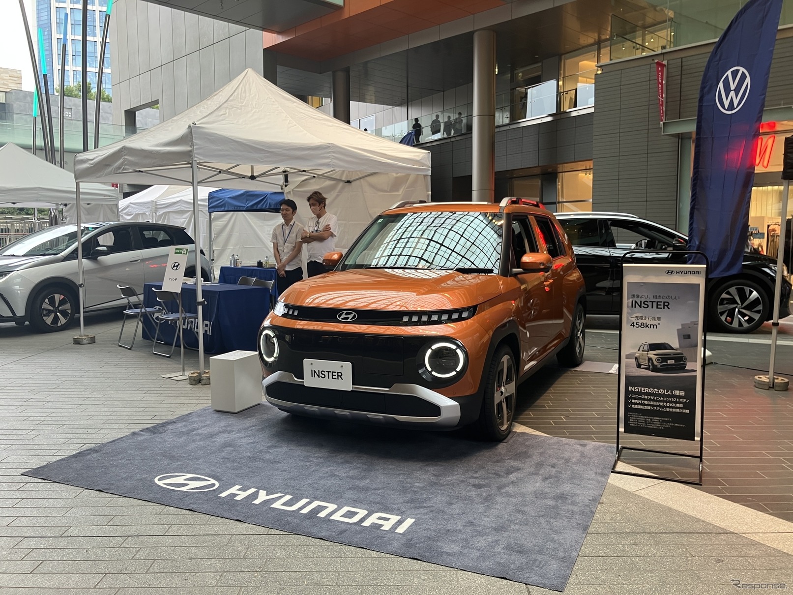 今春発売開始されたばかりのヒョンデ「INSTER」は価格、性能、サイズが揃った注目車種。