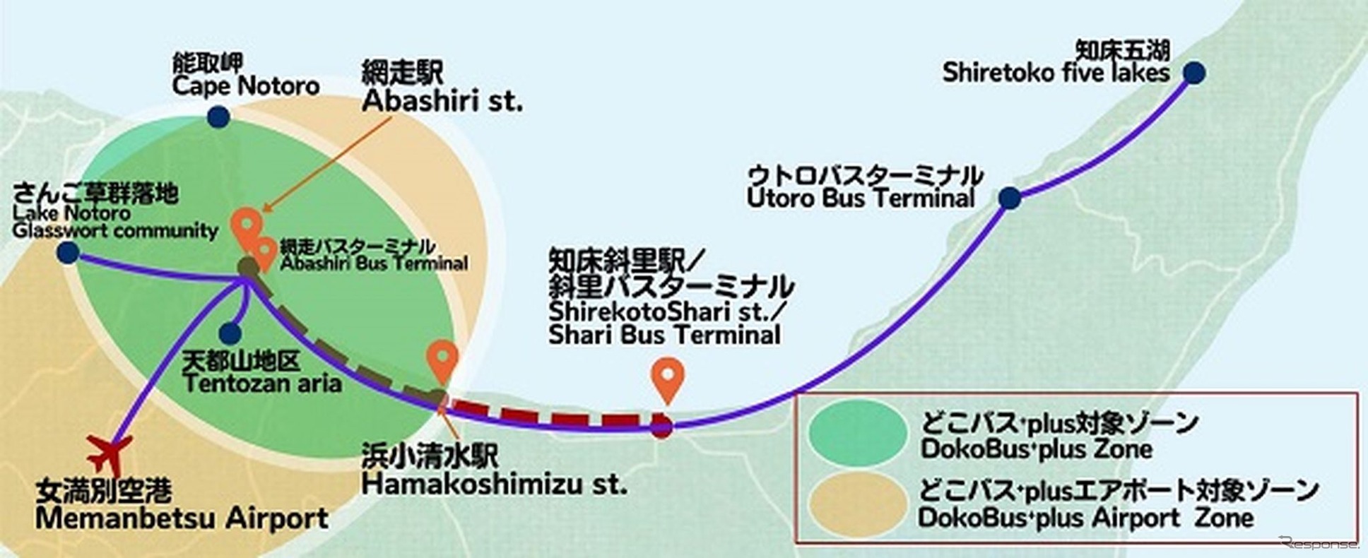 オホーツク観光MaaS実証プロジェクト