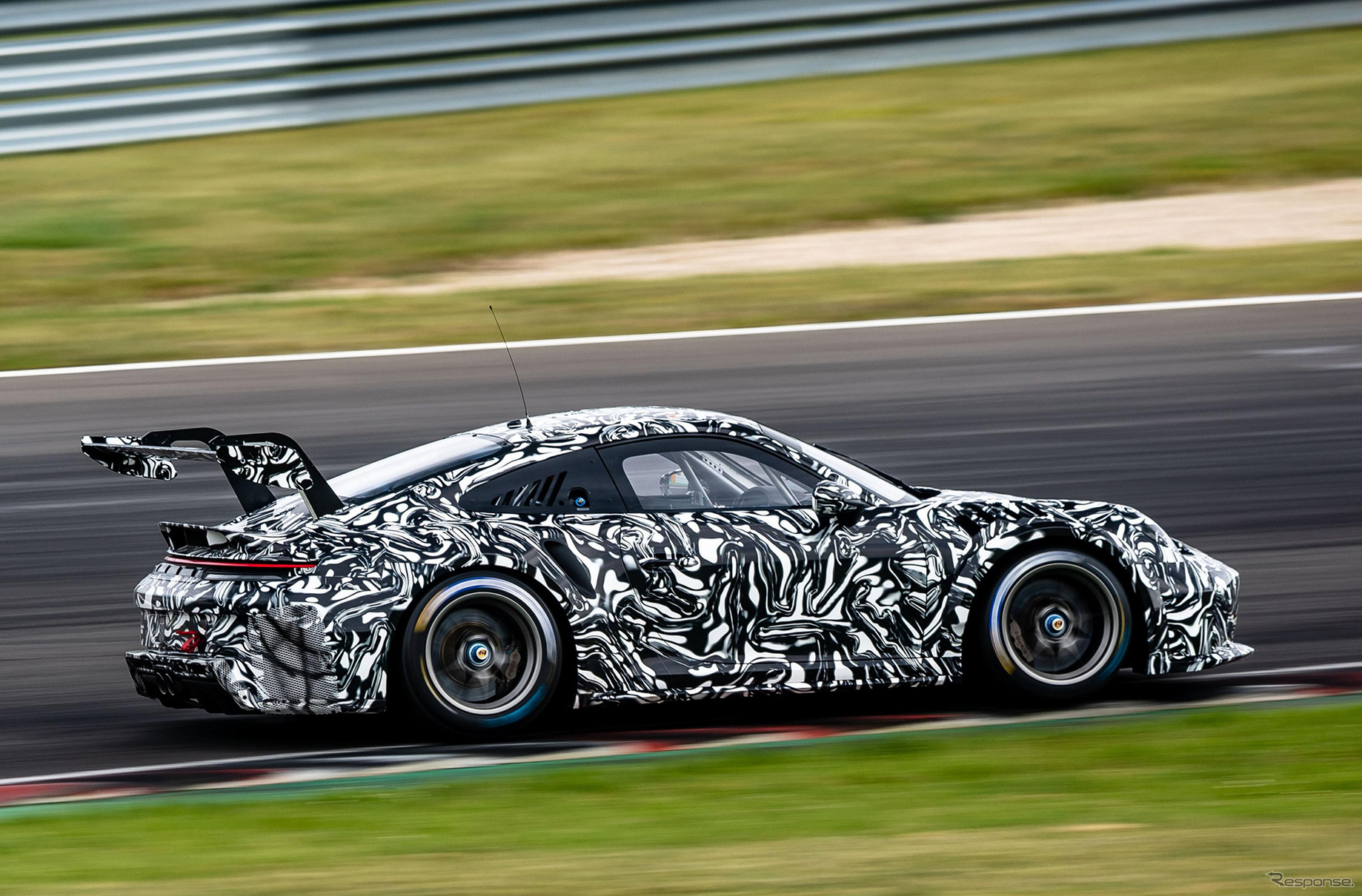 ポルシェ『911カップ』新型のプロトタイプ