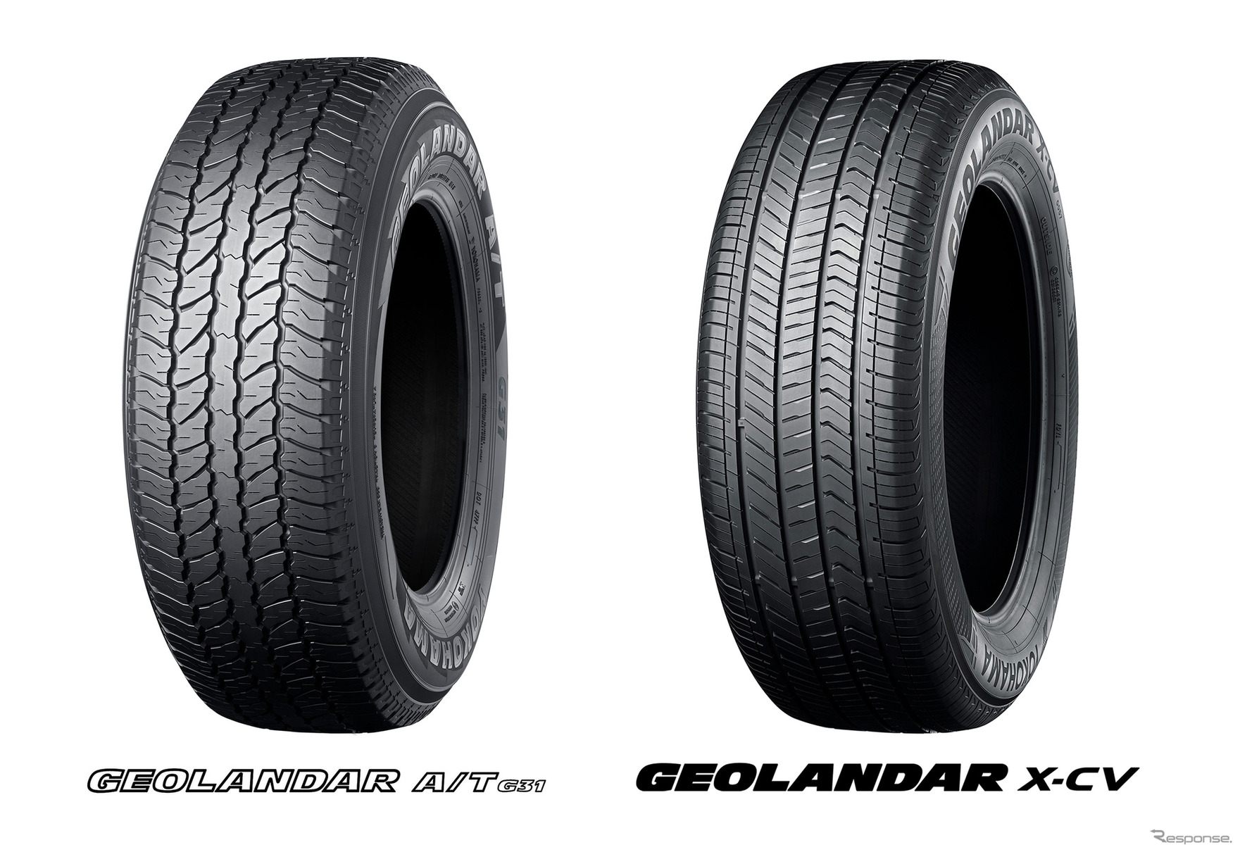 横浜ゴムの「GEOLANDAR」A/T G31とX-CV