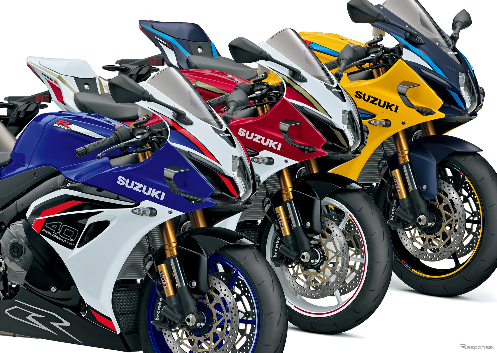 「GSX-R」40周年を記念して登場した新型スズキ 『GSX-R1000R』