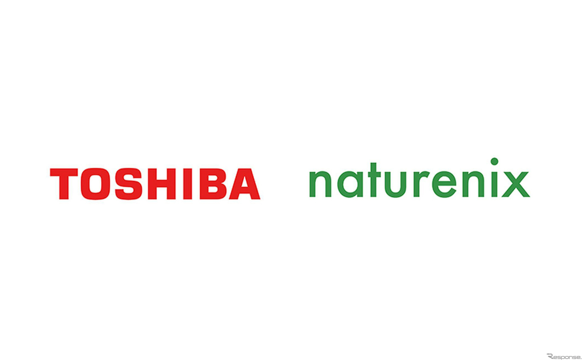 東芝とナチュラニクスのロゴ