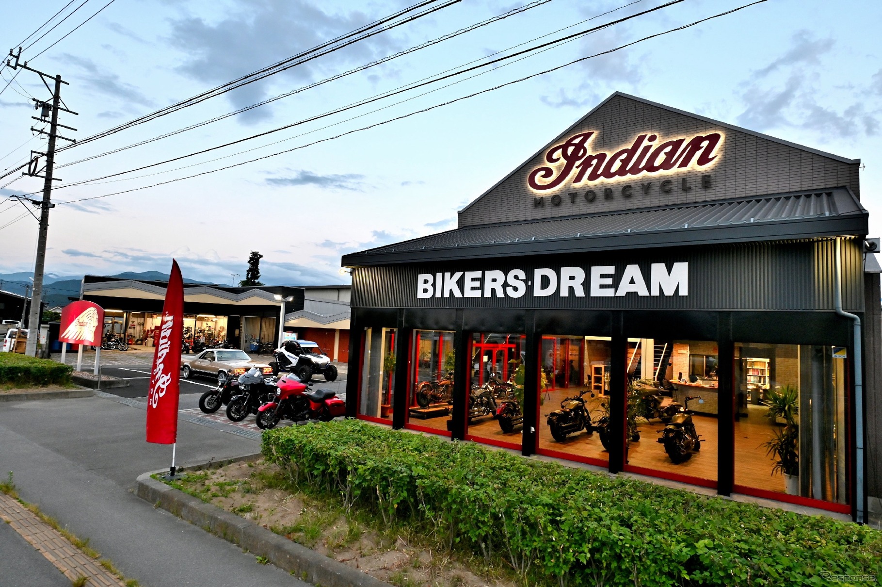 インディアンモーターサイクル長野
