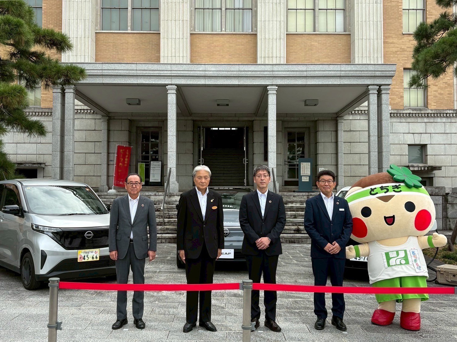 日産と栃木県が電気自動車（EV）を活用する連携協定を締結