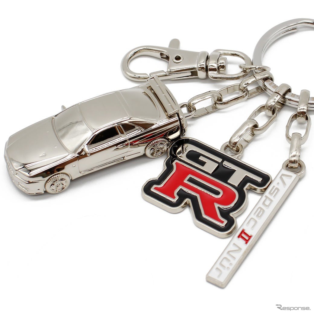 日産スカイライン GT-R (BNR34) 3D キーチェーン