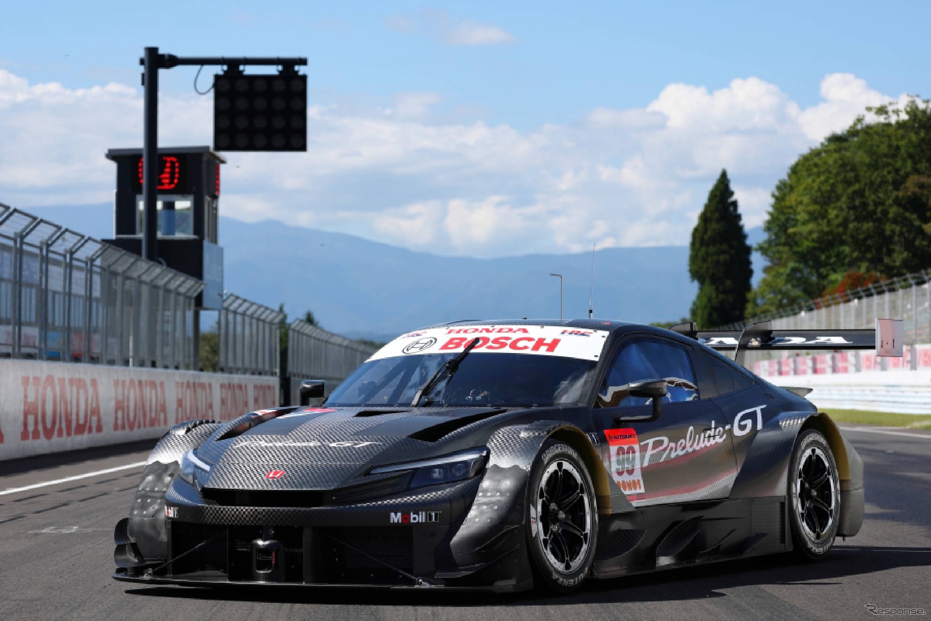 ホンダ『プレリュード』新型がベースのSUPER GT・GT500マシンのプロトタイプ