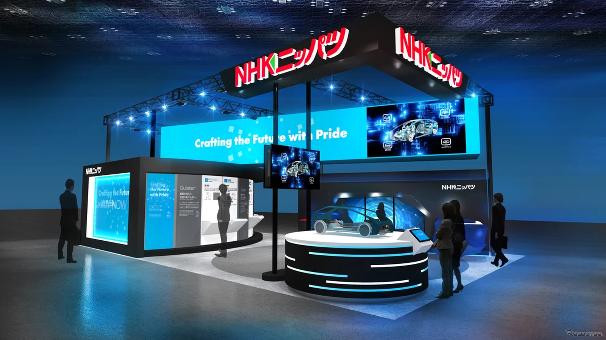 ニッパツのジャパンモビリティショー2025ブースイメージ