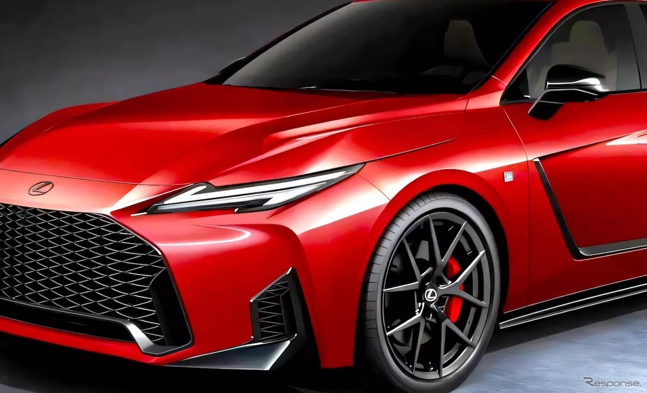 レクサス ES Fスポーツ 新型の予想CG